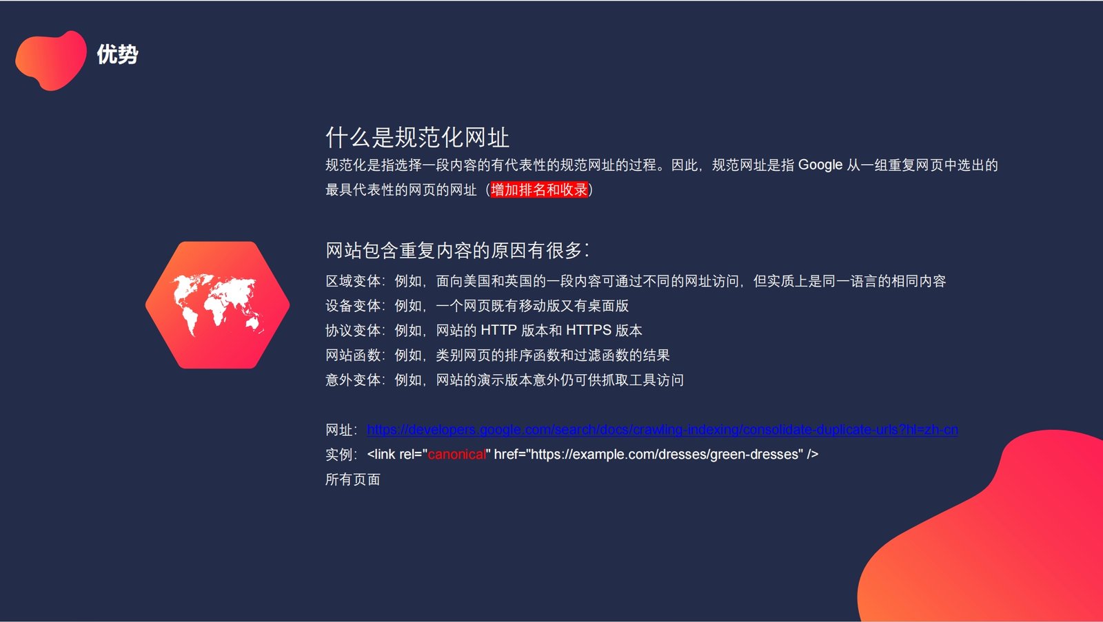 外贸网站域名与规范化网址设置