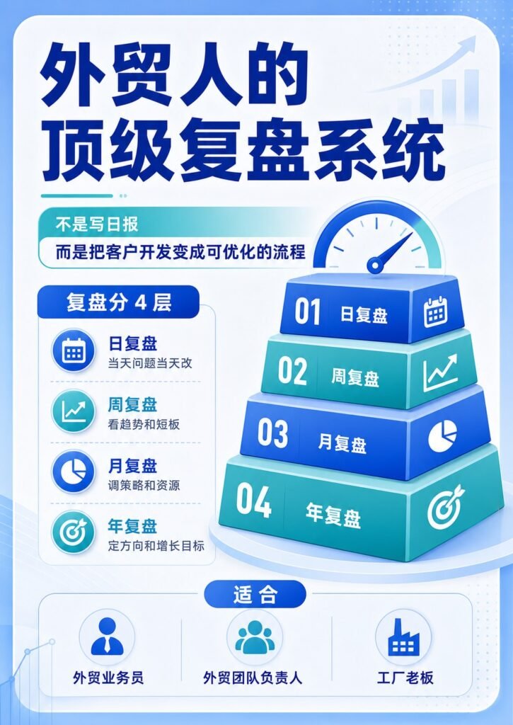 外贸人的顶级复盘 - 外贸人的顶级复盘:第 1 张