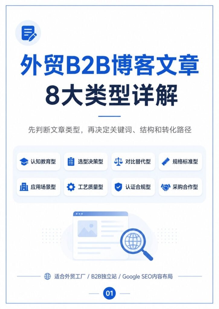 B2B博客内容分类指南 - B2B博客内容分类指南:第 1 张