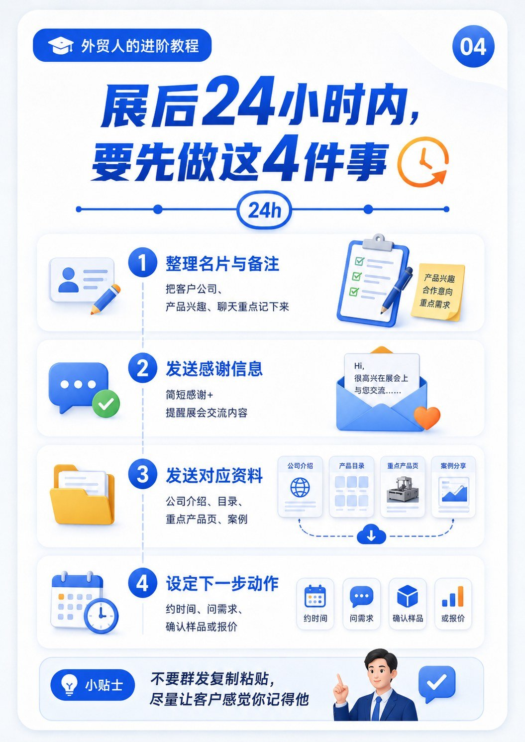 展会客户跟进进阶版 - 外贸产品跟进常见误区解析