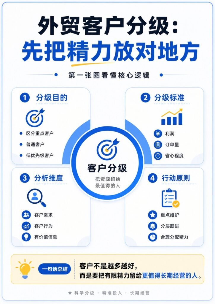 外贸客户分级做对了业绩差距真会拉开 - 外贸客户分级做对了业绩差距真会拉开:第 1 张