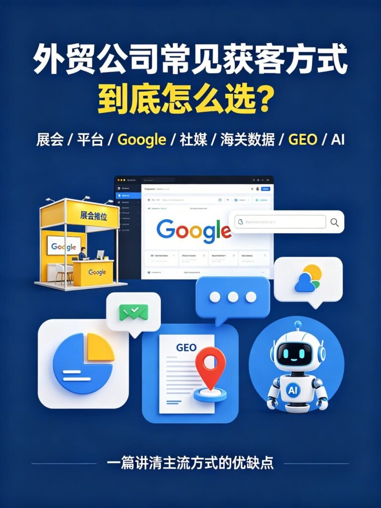 外贸获客最怕乱做，这10种方式先看清 - 外贸获客最怕乱做，这10种方式先看清：第 1 张