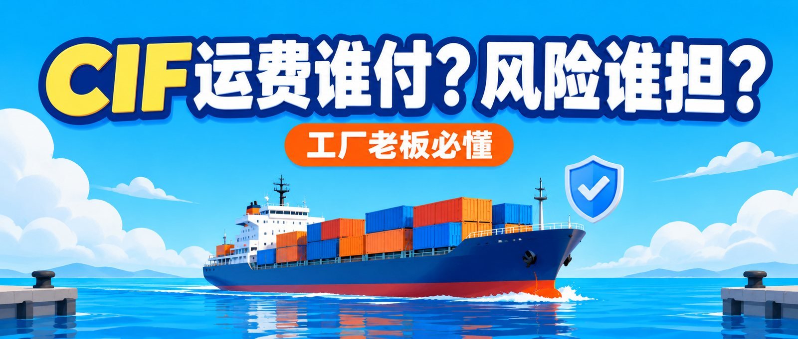 CIF贸易术语完全指南：费用、风险、保险与操作流程