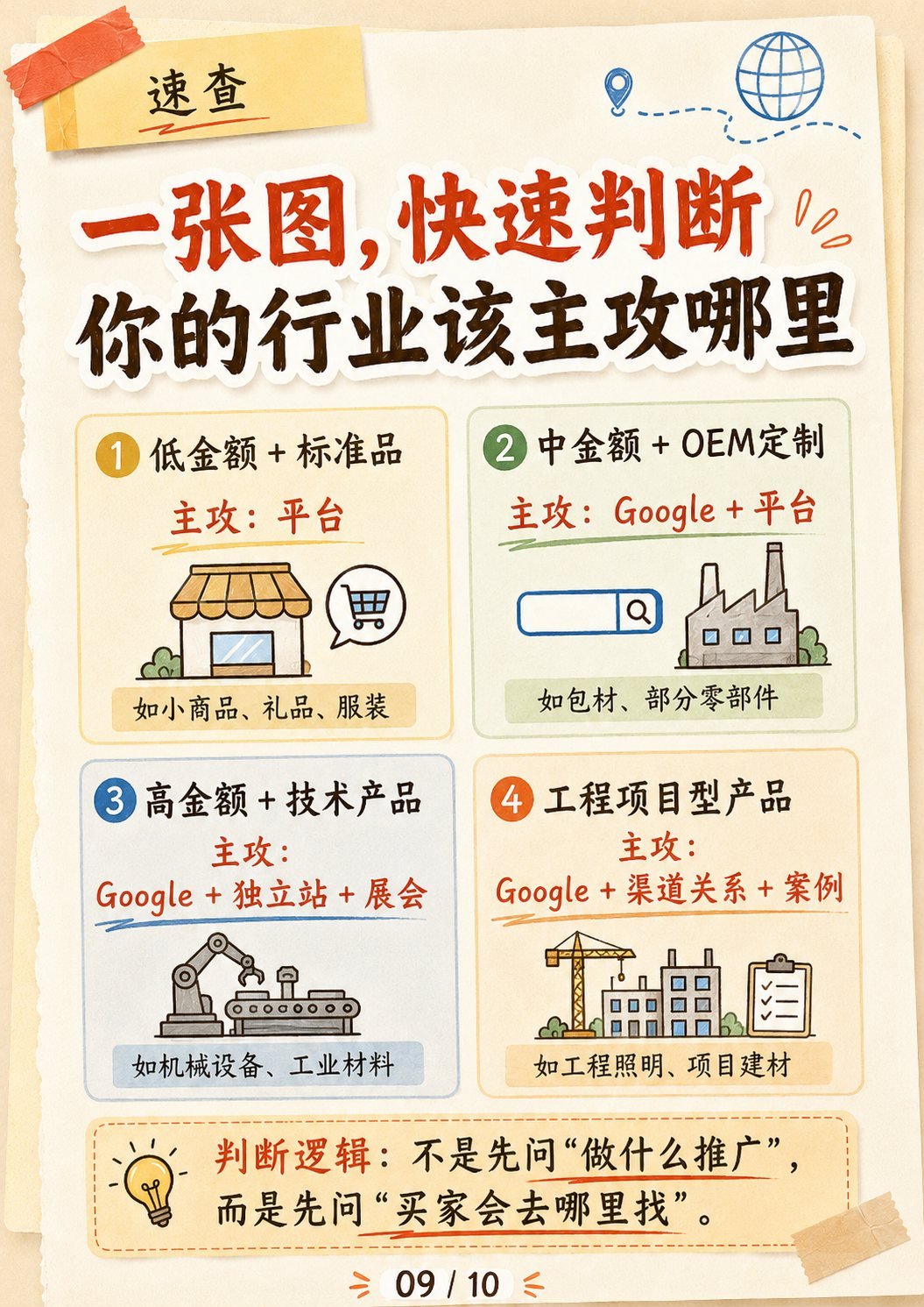 海外买家从哪里采购？10张图盘点主流渠道：询盘验证与客户筛选